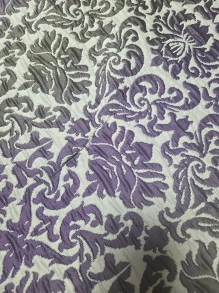 Colcha Cama 150cm Diseño Damasco