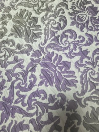Colcha Cama 150cm Diseño Damasco