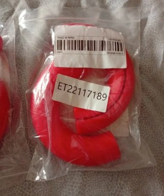 2 coppie Coperture Rosse Ganci Traino