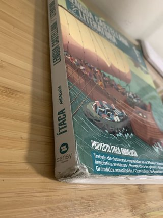 Libro Lengua 1 Bach Sansy Proyecto Ítaca Andalucía