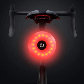Luce posteriore LED bici 5 modalità