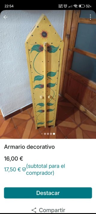 Armario decorativo guarda CD