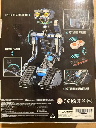 VONADO Robot Juguete Bloques Construcción