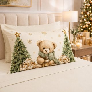 Completo Lenzuola Natale Rosso