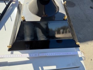 Farol exterior metálico LED