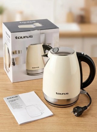 Hervidor de agua Taurus crema