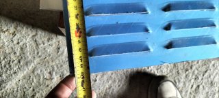 6 Rejillas de ventilación metálica
