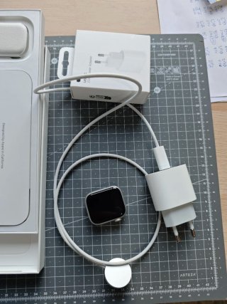 Apple Watch Series 9 Plata/Negro
