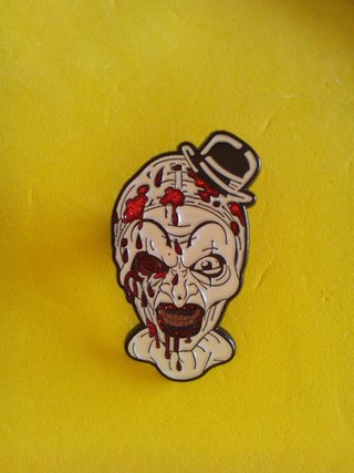Bloody Clown Pin Metal Badge Pins