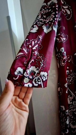 Vestito donna lungo fantasia floreale