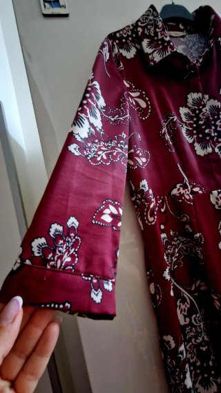 Vestito donna lungo fantasia floreale