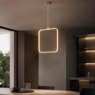 Lámpara Colgante LED Diseño Cuadrado 35cm