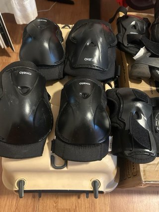 Pattini Oxelo Taglia 39 + Protezioni