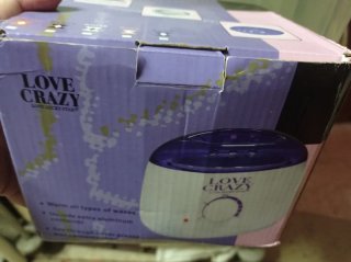 Calentador de cera LOVE CRAZY