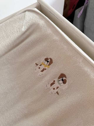 Cambiador GULLIVER blanco + colchoneta VÄDRA+funda