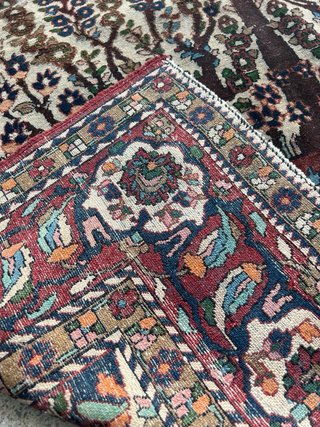 Alfombra Persa Bakhtiari hecha a mano