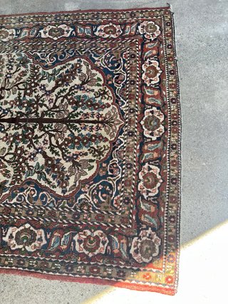 Alfombra Persa Bakhtiari hecha a mano