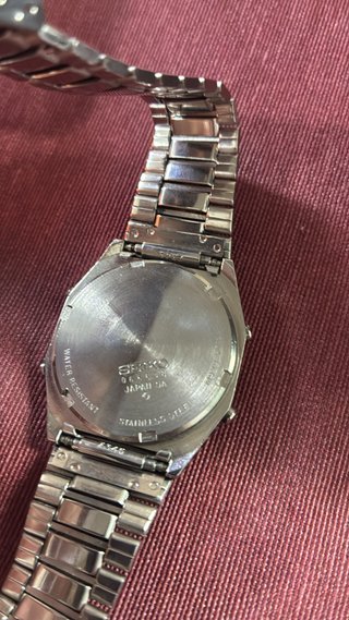 Seiko Quartz LC Vintage 1976 Cronógrafo