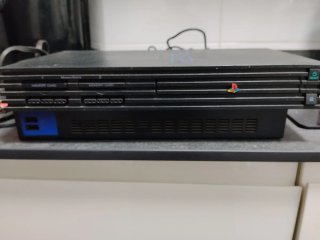 Console PS2 Fat Nera + Controller e Scheda Memoria