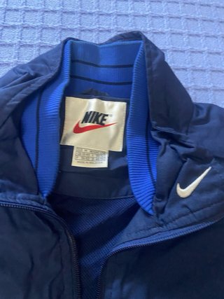 Giubbotto Nike Vintage Blu e Nero