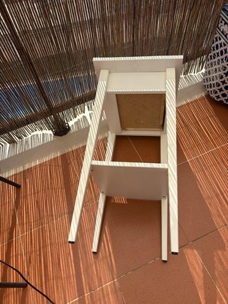Mesita de noche Ikea Hemnes blanca