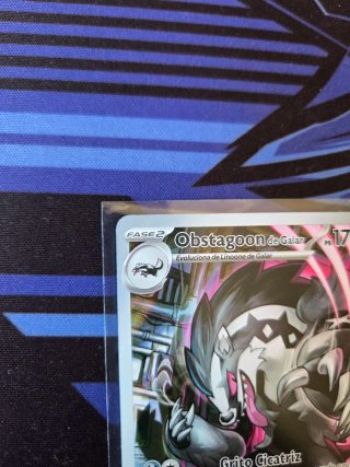 Carta Pokémon Obstagoon de Galar 245/217
