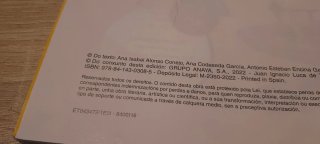 Libro Ciencias da Natureza 5 Primaria Anaya