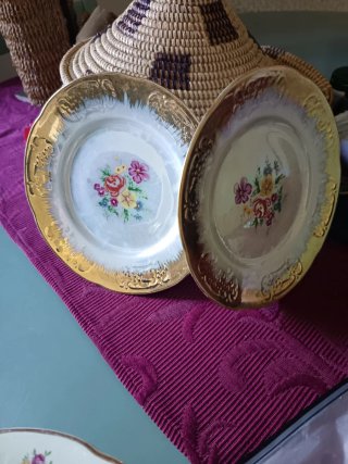 Piatti antichi rari decorati Richard Ginori