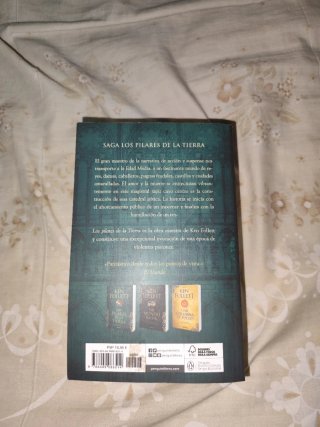 Libro Los pilares de la tierra de Ken Follet