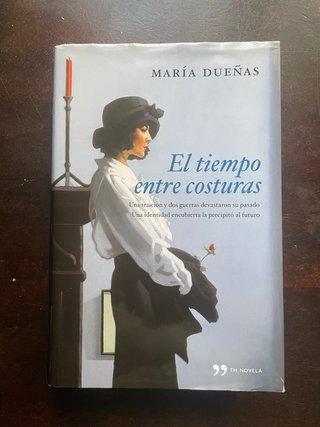 Libro novela El tiempo entre costuras