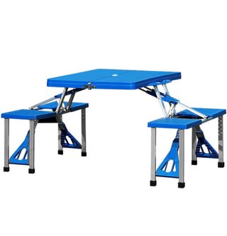Maletín Mesa Plegable Camping 4 Asientos