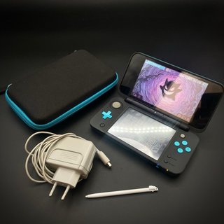 Nintendo New 2DS XL Nero/Azzurro +100 giochi