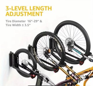 Soporte de pared para bicicletas