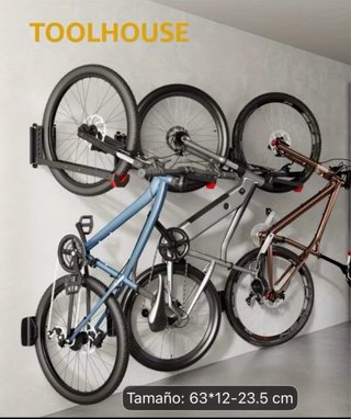 Soporte de pared para bicicletas