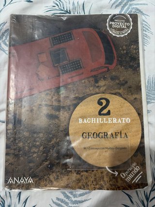 Geografía 2o Bachillerato