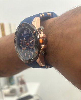 Reloj IBOGER Azul y Dorado