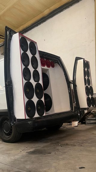 Cajas furgoneta car audio