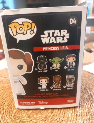 Funko Pop Star Wars de la Princesa Leia #04
