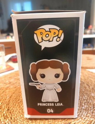 Funko Pop Star Wars de la Princesa Leia #04