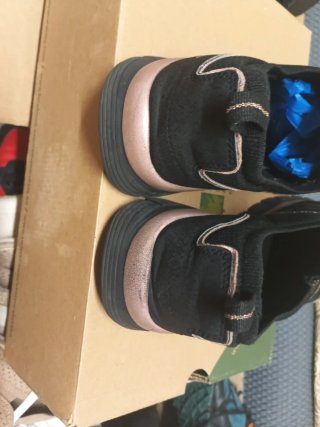 Skechers Sportive Donna Nero/Oro