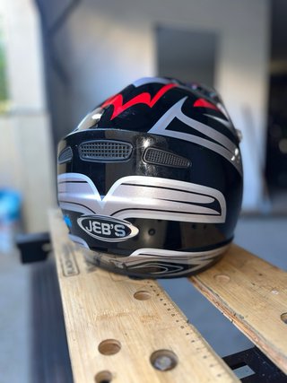 Casco Jet Trial moto JEB’S