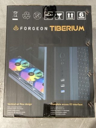 Forgeon Caja PC Tiberium ARGB Negra