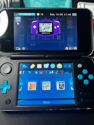 Nintendo New 2DS XL Negra/Azul