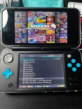 Nintendo New 2DS XL Negra/Azul