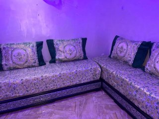 2 Sofás Marroquíes Oro y Verde