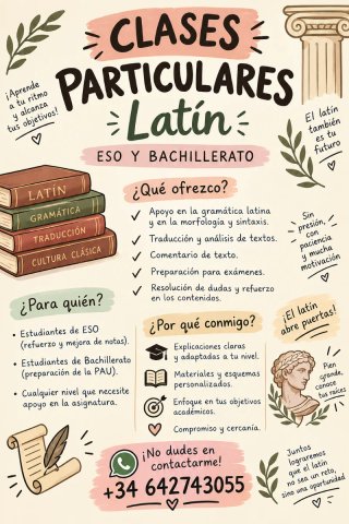Clases particulares Latín