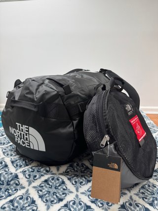 The North Face Base Camp Duffel M Bolsa Negra 71l