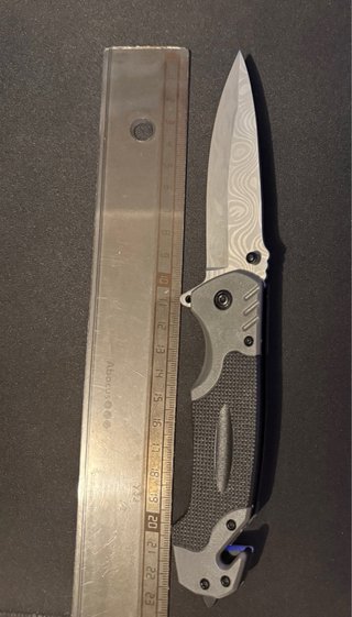 Navaja multiusos con diseño Damasco