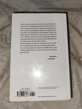 Libro IT (ESO) de Stephen King