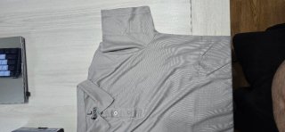 Polos transpirables Alpidex Talla L (Gris/Blanco)